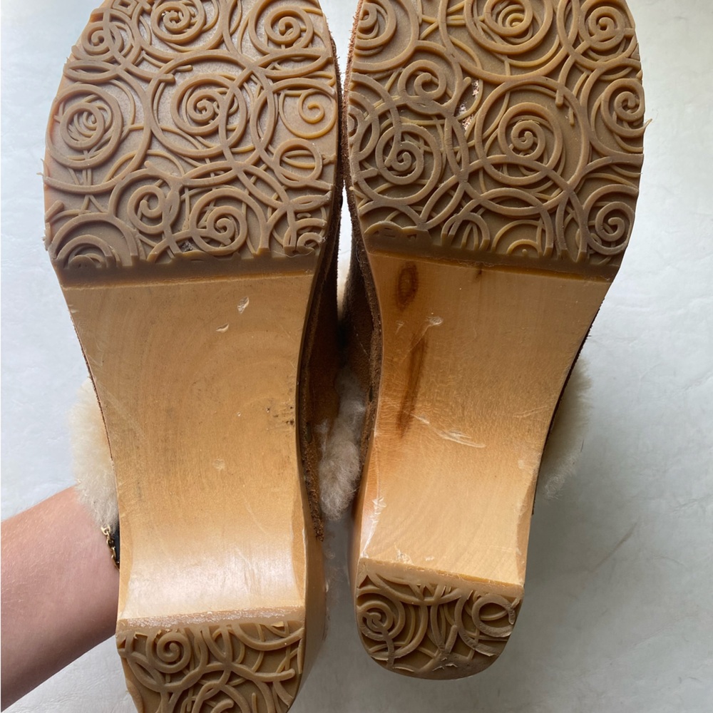 Ugg Abbie Shearling Lined Clogs - image 5